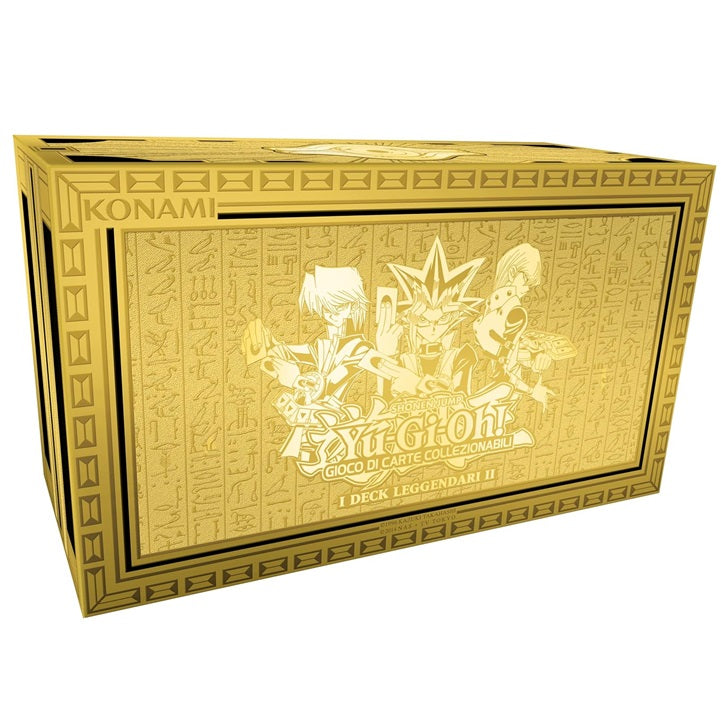 Yu-Gi-Oh! Deck Leggendari Ii 2 - Ita Trading Card Game Carte Tcg Box Cards Nuovo