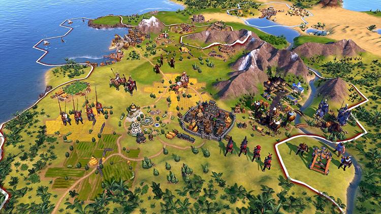 CIVILIZATION VI 6 PS4 GIOCO PLAYSTATION 4 ITALIANO VIDEOGIOCO COOP EU NUOVO