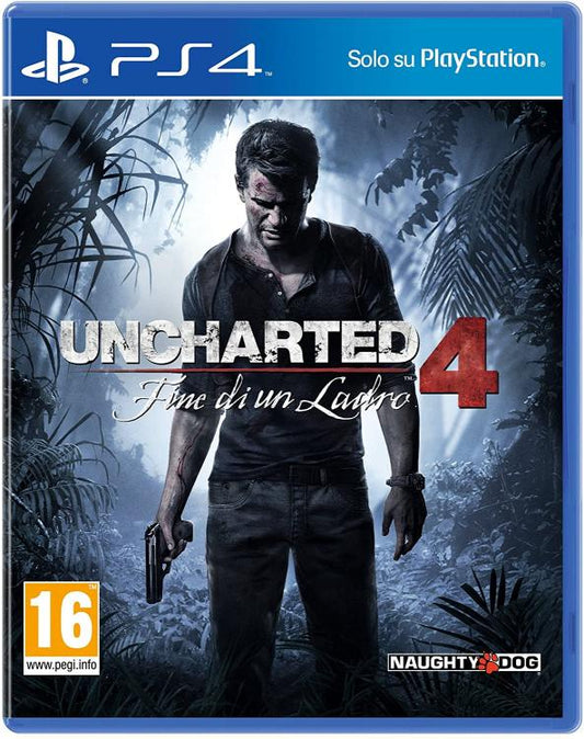 Uncharted 4 Fine Di Un Ladro Ps4 Gioco Playstation 4 Videogioco Italiano Nuovo
