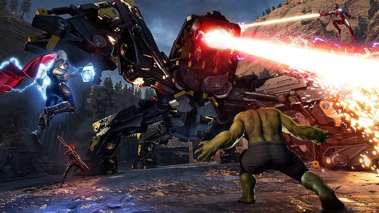 Marvel Avengers Ps5 Gioco Italiano Playstation 5 Iron Man Spiderman Avenger Pal