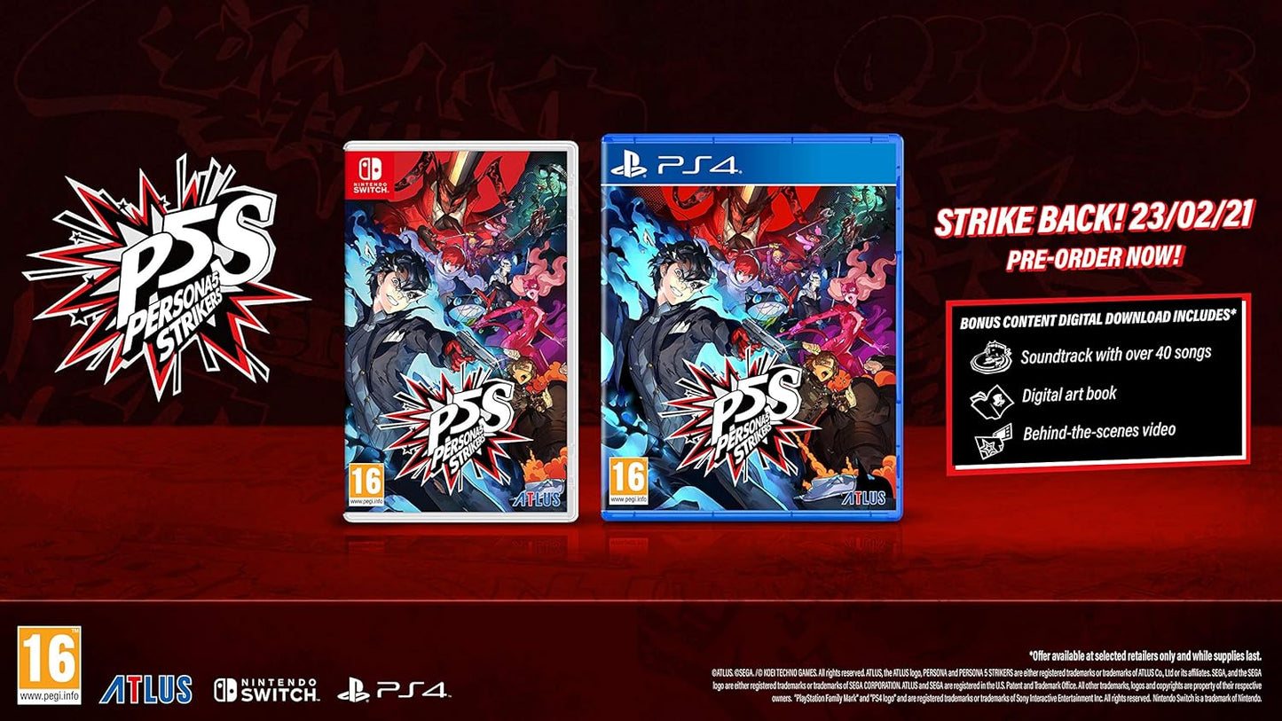 Persona 5 Strikers Launch Edition Nintendo Switch Gioco Eu Ita Nuovo Sigillato