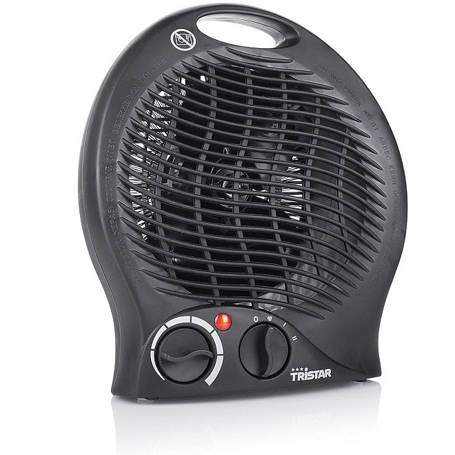 Termoventilatore Tristar Elettrico Caldobagno 3 Velocita Stufetta Stufa Nero