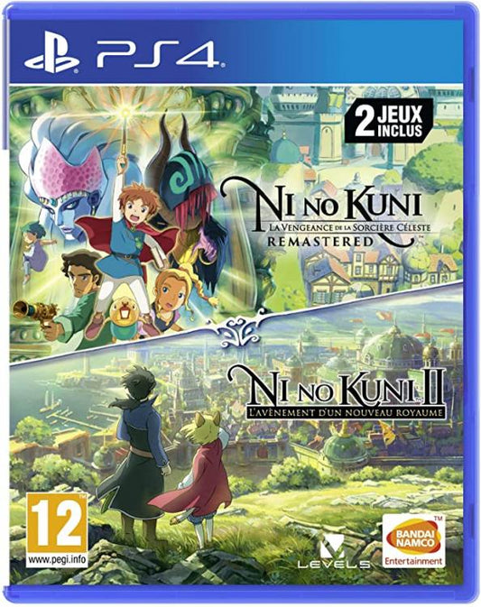 Ni No Kuni 1+2 Compilation Eu Ps4 Videogioco Italiano Play Station 4 Nuovo