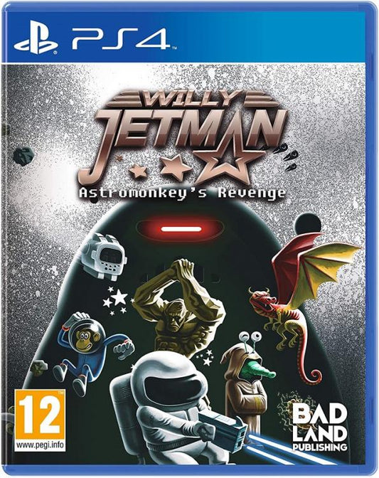 Willy Jetman Astromonkey'S Revenge Sweeper'S Edition Ps4 Bundle Gioco Italiano