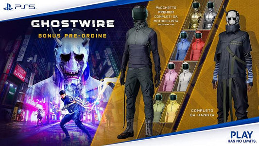 Ghostwire Tokyo Ps5 Gioco Italiano Videogioco Playstation 5 Italiano Eu Nuovo