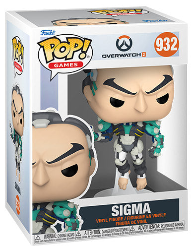 Funko Pop ! Games - Overwatch 2 - (932) Sigma - Vinyl Figure Videogioco 9Cm