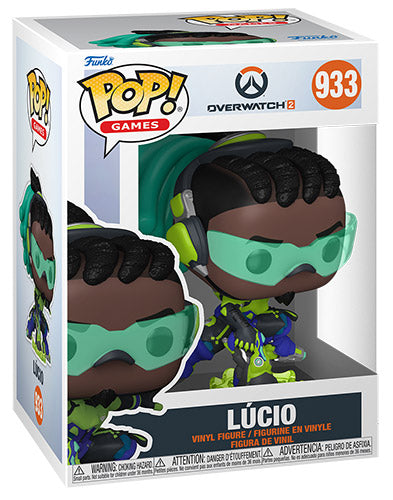 Funko Pop ! Games - Overwatch 2 - (933) Lucio - Vinyl Figure Videogioco 9Cm