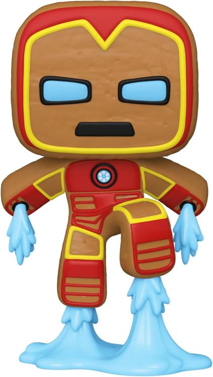 Funko Pop ! Marvel Holiday (934) Gingerbread Iron Man Vinyl Figure 9Cm