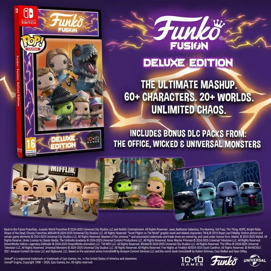 Funko Fusion - Deluxe Edition Nintendo Switch Videogioco Eu Italiano Funko Pop