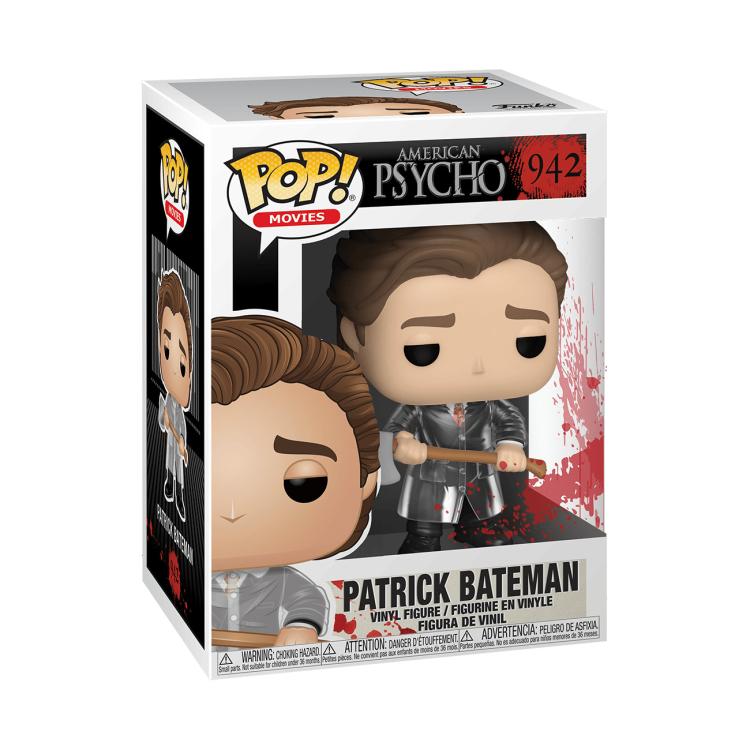 Funko Pop ! Horror American Psycho - (942) Patrick Bateman Figure Vinyl 9Cm