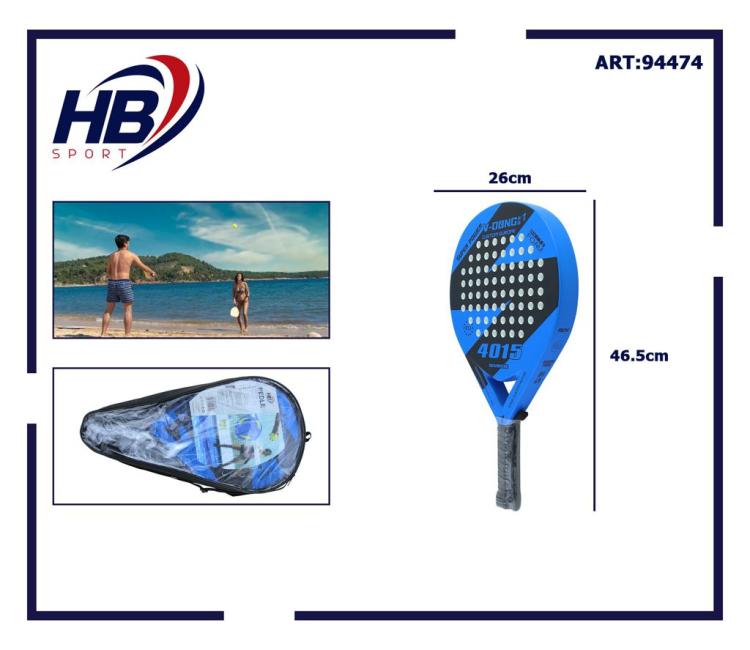 Racchetta Padel V-Dong Custom Europe Super Power 4015 White Foam Blu