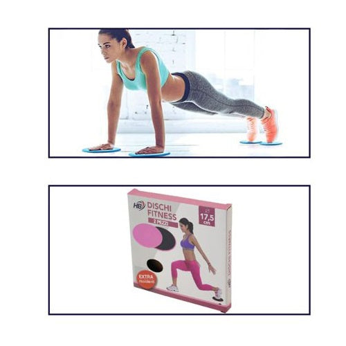 Dischi Di Scorrimento Pilates Fitness Yoga Slider Disco Scorrevole Pavimento Pnk
