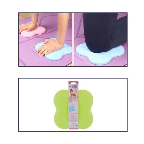 CUSCINETTO SOSTEGNO PER YOGA CUSCINO GINOCCHIO MANI POLSI FITNESS PILATES VERDE