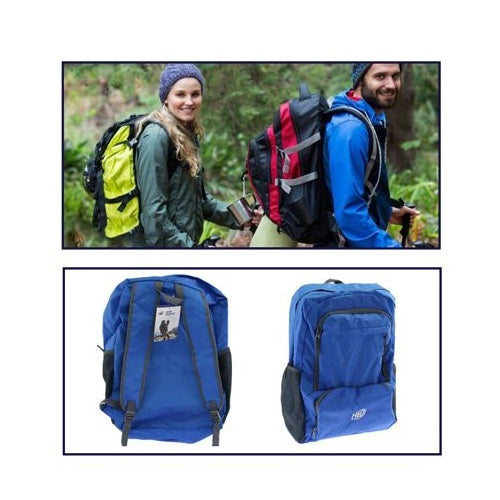 Zaino Multitasche Uomo Donna Borsa Grande Viaggi Sport Scuola Lavoro Pc | Blu