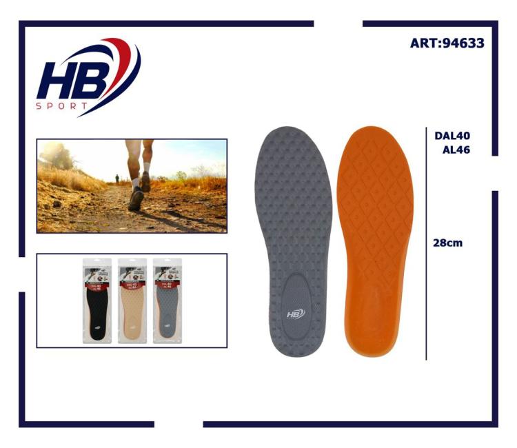 Hb Solette Uomo In Cotone Plantare Lavoro Sportive Comfort Ammortizzante Comode