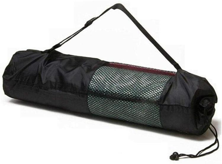 Hb Borsa Regolabile Per Tappetino Yoga/Pilates/Fitness Sacca Rete Impermeabile