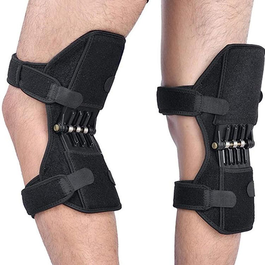 2 GINOCCHIERA SOLLEVATORE DI FORZA SUPPORTO ARTICOLARE TUTORE GINOCCHIO RIMBALZO