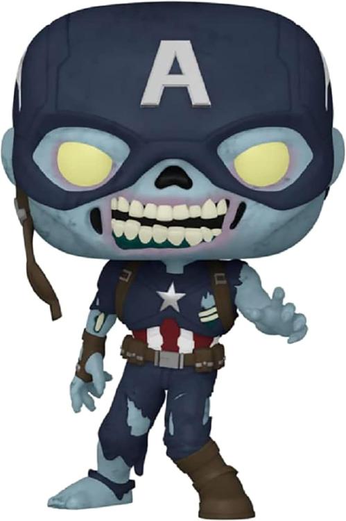 Funko Pop ! Marvel What If...? - (948) Zombie Captain America Exclusive Figure
