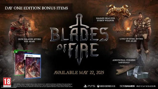 Blades of Fire Day One Edition Ps5 Gioco Ita Multilingua Nuovo Sigillato