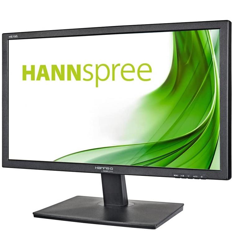 Hannspree Monitor 18.5" Led Hd 19 Class Audio Vga Pc Basso Consumo Hanns.G He195