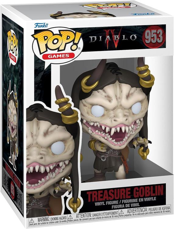 Funko Pop ! Games Diablo Iv - (953) Treasure Goblin Vinyl Figure 9Cm Statuetta