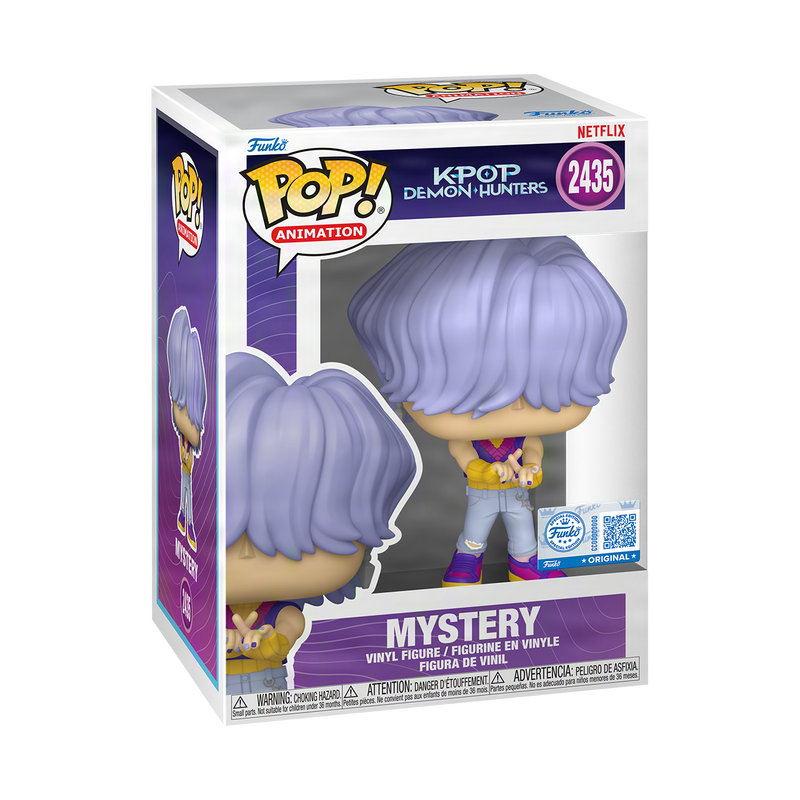 Funko Pop Animation - KPop Demon Hunters (2435) Mystery (Soda Pop) Saja Boys Figure 9cm
