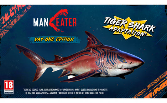 Maneater Day One Edition Ps4 Gioco Italiano Play Station 4 Videogioco Nuovo
