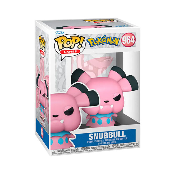Funko Pop ! Games Pokemon - (964) Snubbull Vinyl Figure 9Cm In Stock