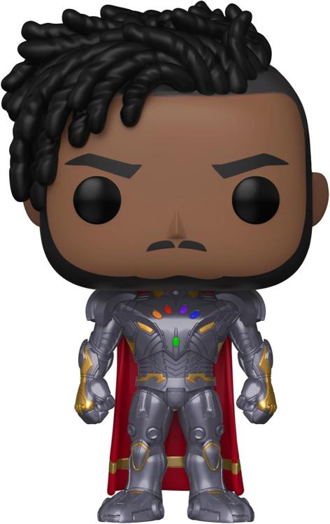 Funko Pop ! Marvel What If...? - (969) Infinity Killmonger Vinyl Figure 9Cm