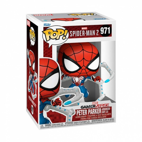 Funko Pop ! Marvel - Gameverse Spider-Man 2 (971) Peter Parker Suit In Stock