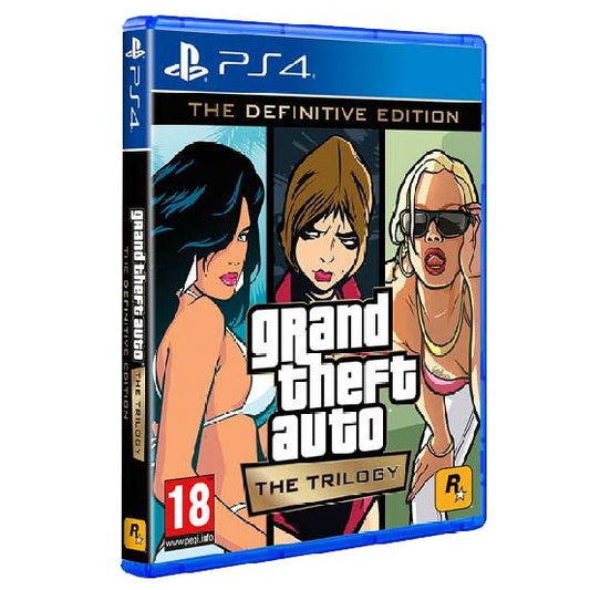 Gta Grand Theft Auto Trilogy The Definitive Edition Ps4 Italiano Playstation 4