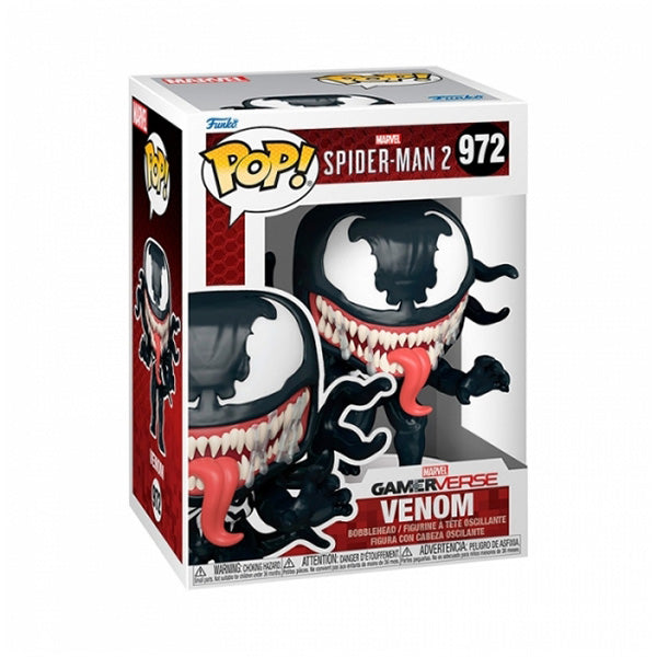 Funko Pop ! Marvel Gameverse Spider-Man 2 - (972) Venom Figure Vinyl 9Cm Instock