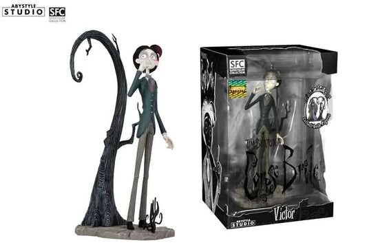 Abystyle - Sfc: Corpse Bride "Victor" Bouquet Figure 21cm Statua Sposa Cadavere