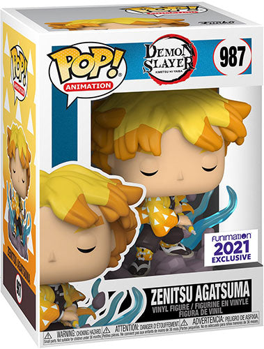 Funko Pop ! Animation Demon Slayer - (987) Zenitsu Agatsuma Transforming Special