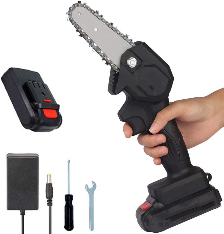 Mini Elettrosega A Batteria 24V Motosega Sega Elettrica Tagliarami 4'' |Ea-98819