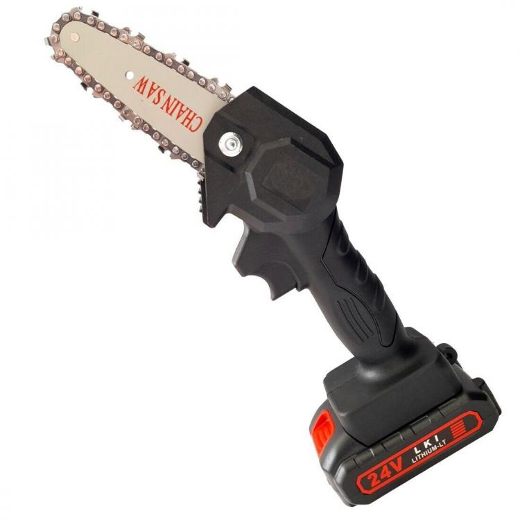 Mini Elettrosega A Batteria 24V Motosega Sega Elettrica Tagliarami 4'' |Ea-98819