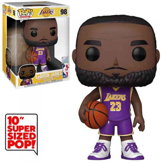 Funko Pop! Big - Basketball Nba: L.A Lakers (98) Lebron James Vinyl Figure 25Cm
