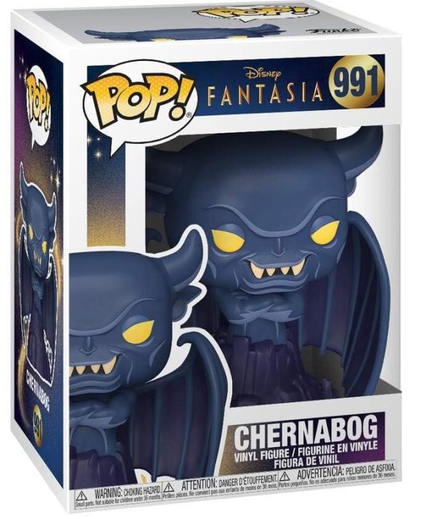 Funko Pop ! Disney 80Th Fantasia - (991) Chernabog Vinyl Figure 9Cm Statuetta