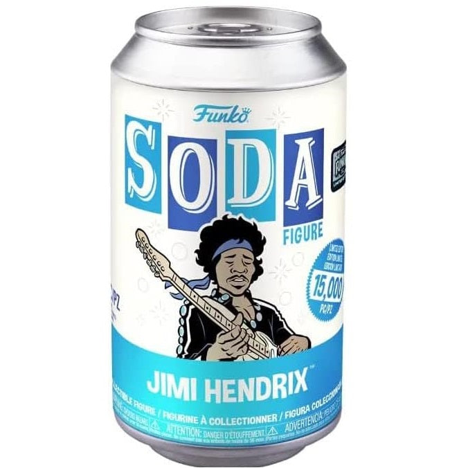 Funko Soda - Rocks Jimi Hendrix Vinyl Figure Cantante Singer Anni 50-60