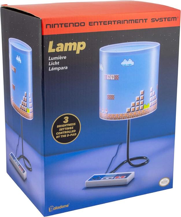 Paladone Lampada Nintendo Nes Super Mario Bros Collezione Neon Led Luminoso Luce