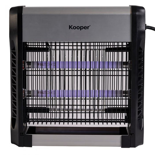 Kooper Zanzariera Elettrica 20W Led Uv Ufficio Casa Campeggio Trappola Zanzare