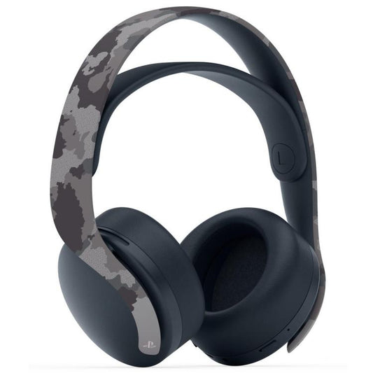 Sony Cuffie Ps5 Wireless Pulse 3D Con Microfono Playstation 5 Headset Camo Gray