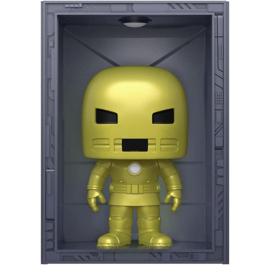 Funko Pop! Deluxe - Marvel Hall Of Armor: Iron Man Model 1 Golden (1035) Figure