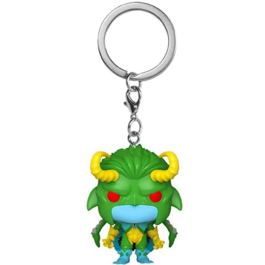 Funko Pop Pocket Keychain Marvel Mech Strike Monster Hunter (Loki) Portachiavi