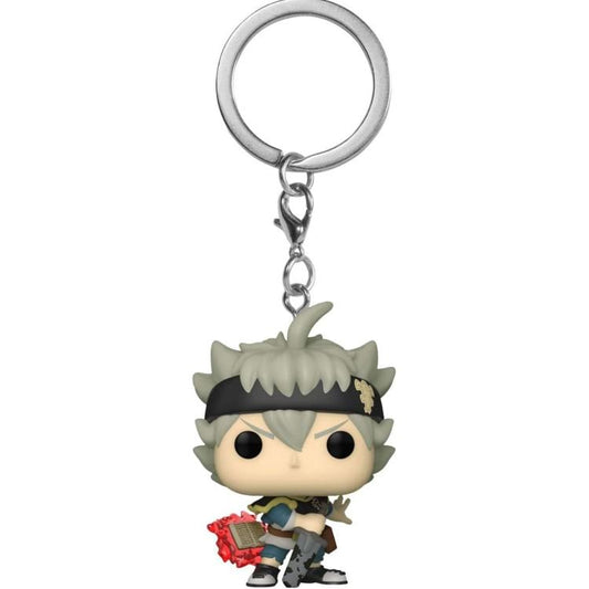 Funko Pop ! Keychain - Animation - Black Clover (Asta) Portachiavi Vinyl 4Cm