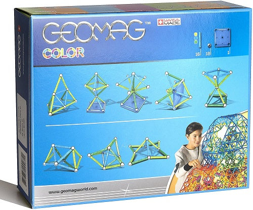Geomag Classic Color 35 Palline Barrette Magnetiche Blu Verde Gioco Costruzione