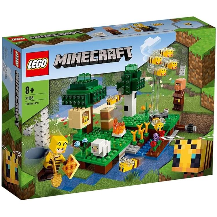 Lego Minecraft 21165 La Fattoria Delle Api 8+ (The Bee Farm) Costruzione 238Pz