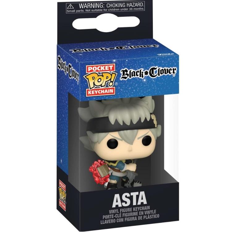 Funko Pop ! Keychain - Animation - Black Clover (Asta) Portachiavi Vinyl 4Cm