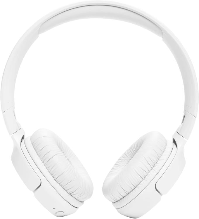 Jbl Cuffie Bluetooth Multip. On Ear Pieghevoli Wireless Ricaricabili 520Bt White