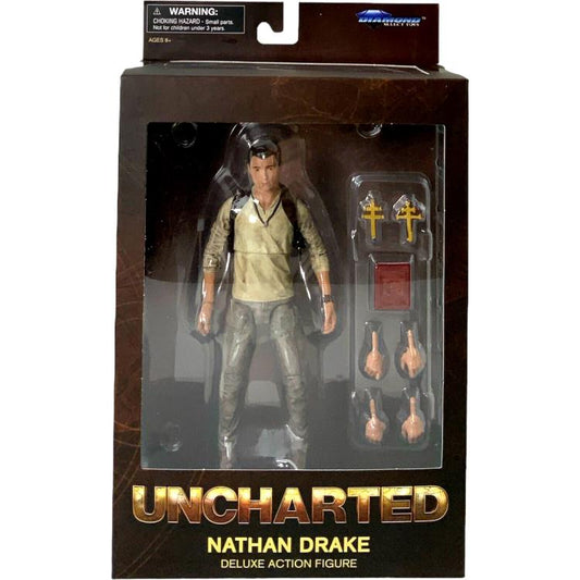 DIAMOND SELECT - UNCHARTED (NATHAN DRAKE) DELUXE ACTION FIGURE - LIMITED EDITION